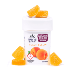 Peach Bellini Sativa REC Gummies UK