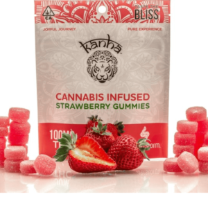 Kanha Strawberry Cannabis Gummies UK