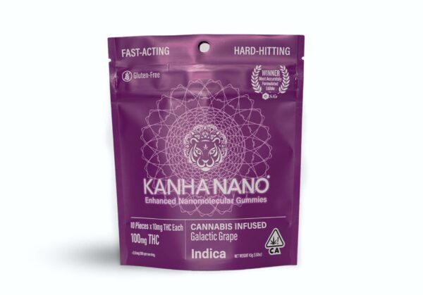Kanha Nano Galactic Grape Gummies UK