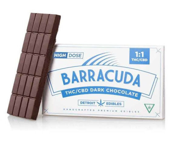 Barracuda THC/CBD Dark Chocolate Bars